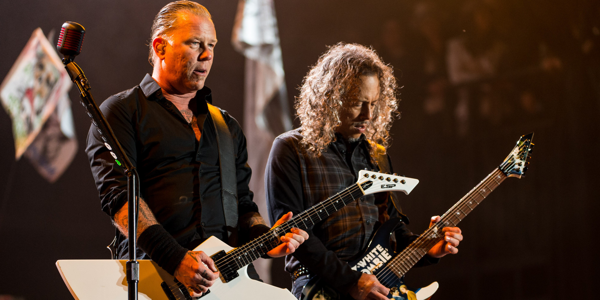 Glastonbury 2014: Metallica Rock The Pyramid Stage In Headlining 100 ...