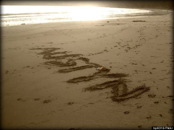 name in sand