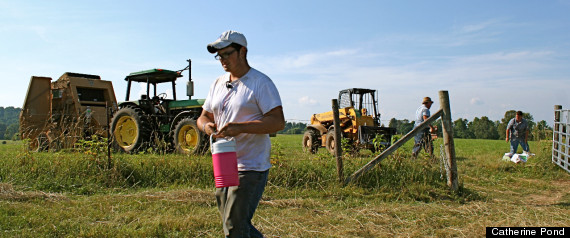 carrying water