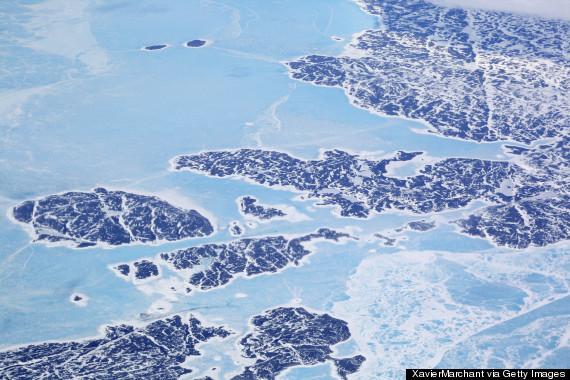 greenland aerial