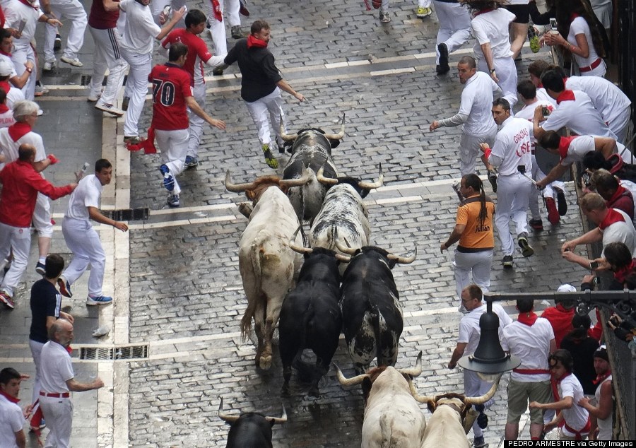 bull run pamplona