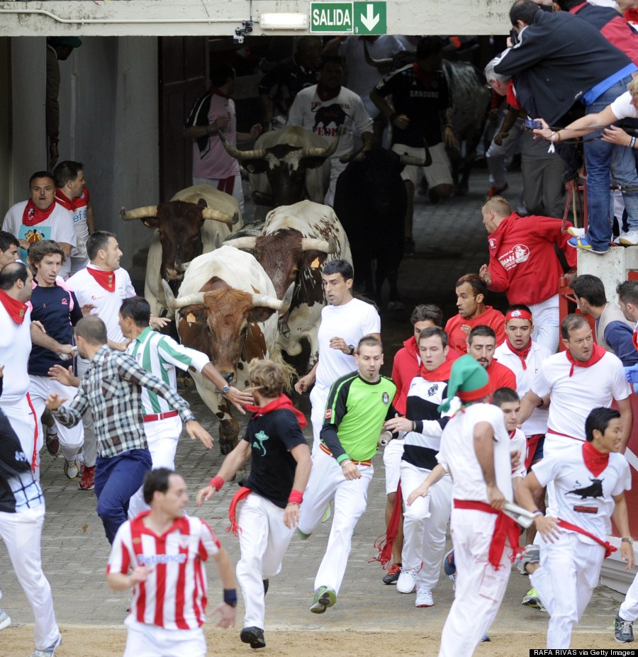 bull run pamplona