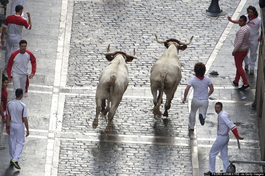 bull run pamplona