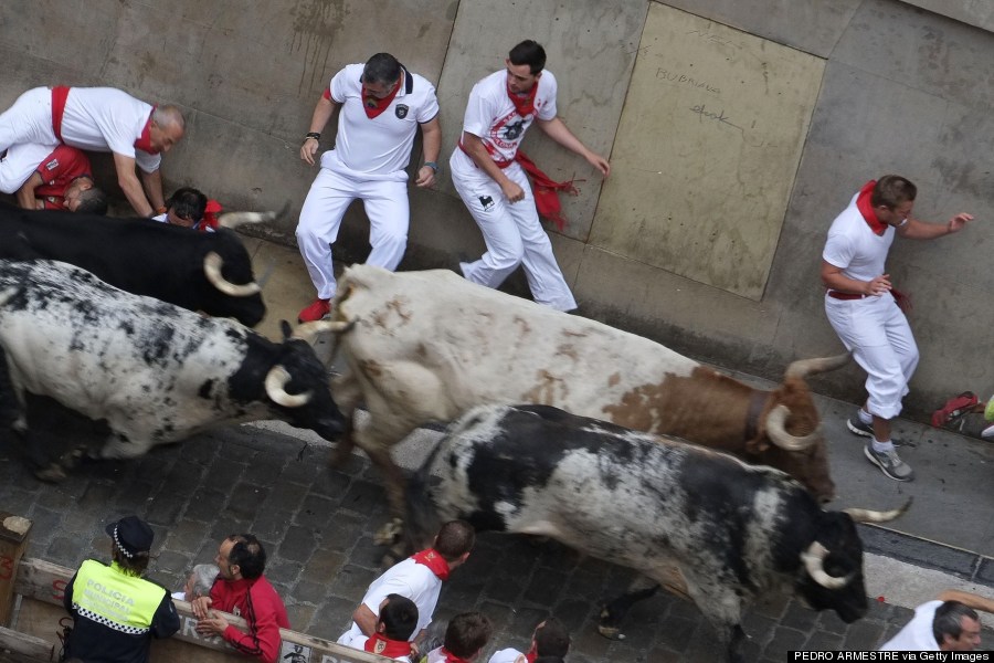 bull run pamplona