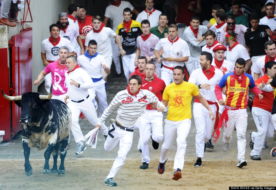 bull run pamplona