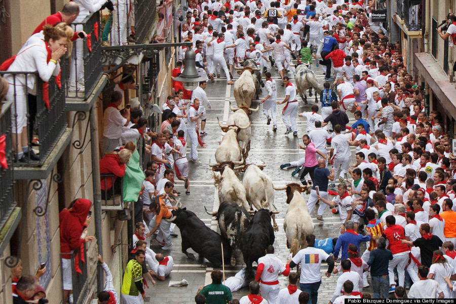 bull run pamplona