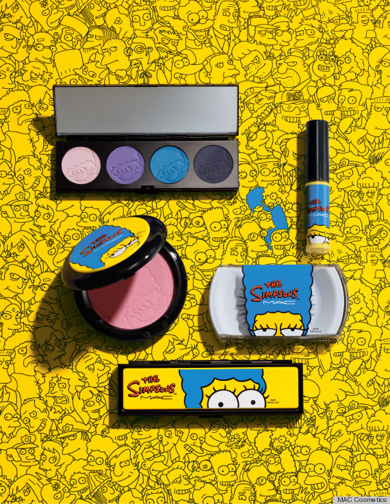 mac simpsons makeup