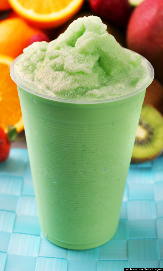 smoothies frozen green