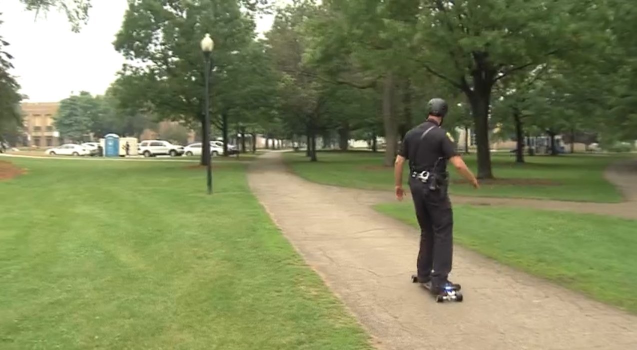 skateboard cop