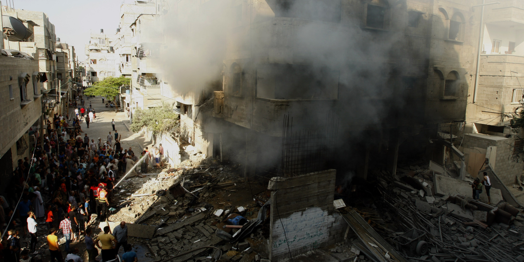 26 Images Of Gaza In Ruins As Israeli Military 'Makes Hamas Pay' For ...