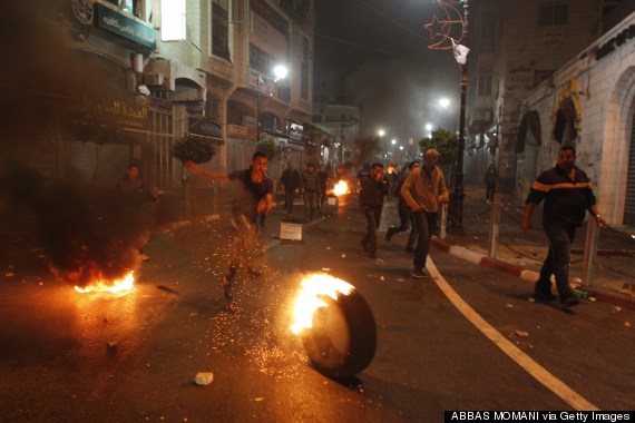 clashes in ramallah