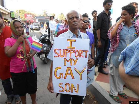 dad gay rights india