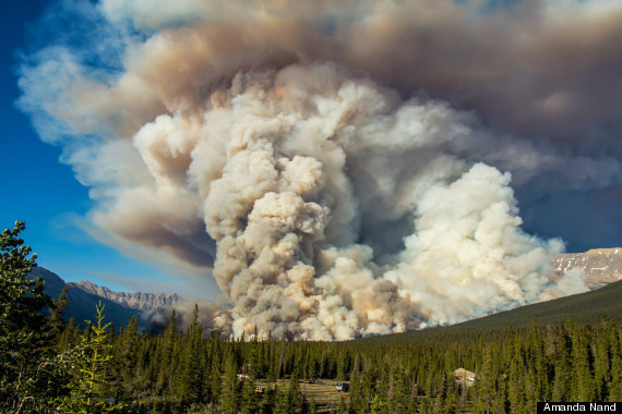 Spreading Creek Wildfire Rips Through Banff National Park (PHOTOS, VIDEO)