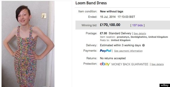 loom band dress ebay
