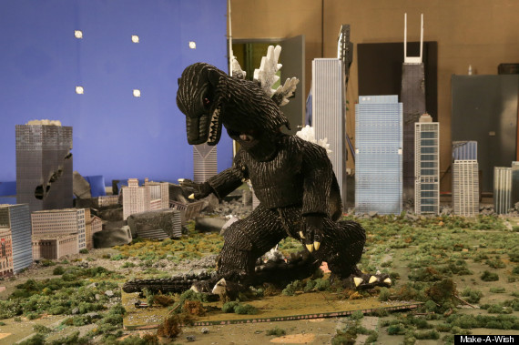 madzilla destroys city