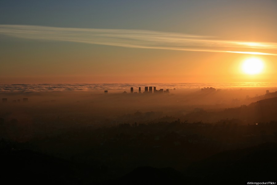 los angeles fog