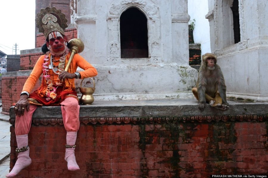hanuman the hindu monkey god