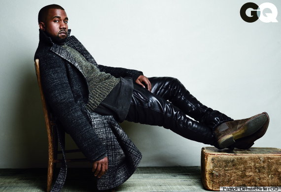 kanye west gq