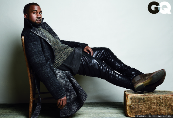 kanye west gq