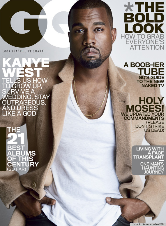 kanye west gq