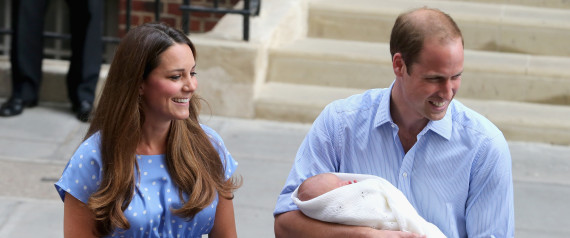 the duke and duchess of cambridge leave the lindo 