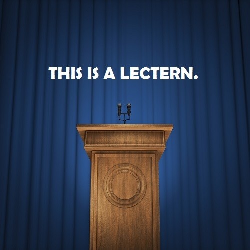 this is a lectern