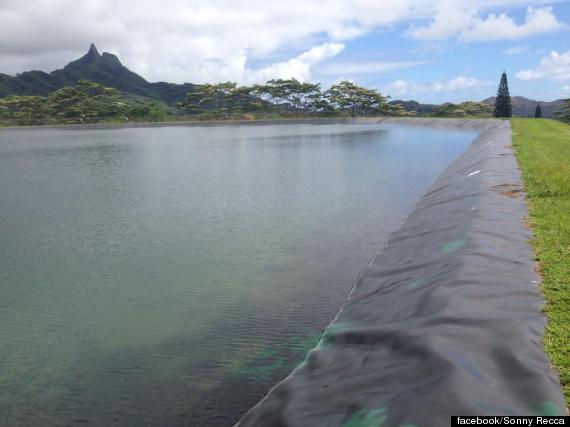 waimanalo reservoir full