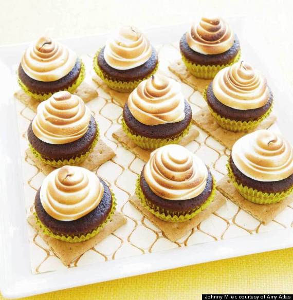 smores cupcakes