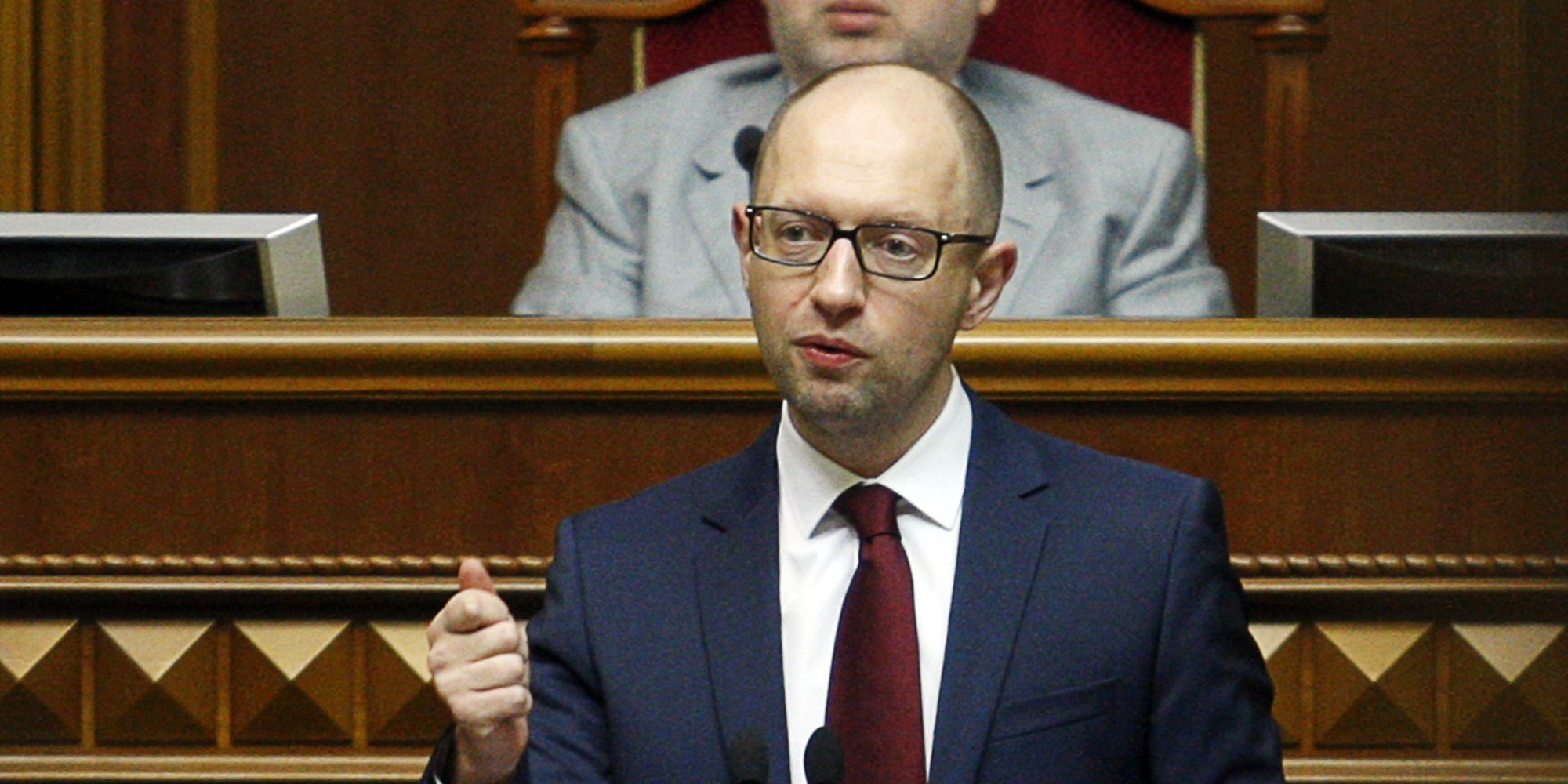 Ukrainian Prime Minister Arseniy Yatsenyuk Resigning