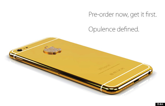 Diamond Encrusted Brikk Lux iPhone 6 Costs A Fortune And You Have To ...