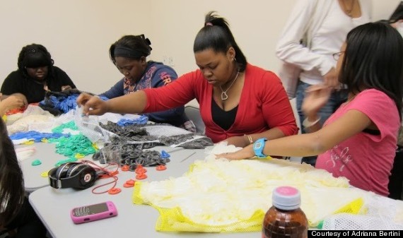 condom dresses workshop