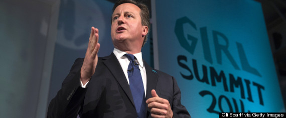 david cameron girl summit