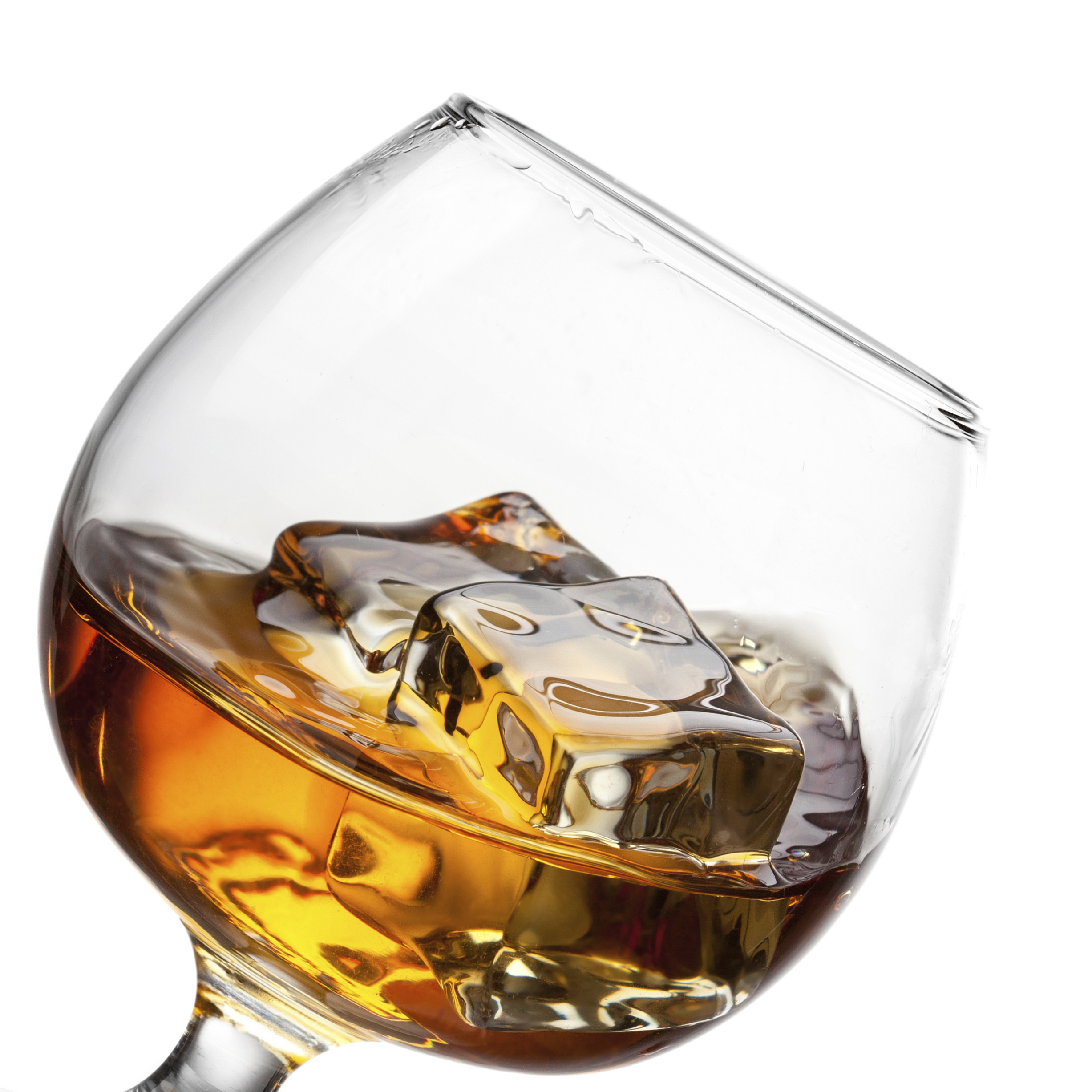 whiskey square ice cube