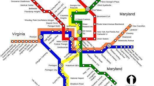 Green Line Metro Dc Map Glenn Beck Rally Attendees Warned Of Dangers Of DC Metro | HuffPost