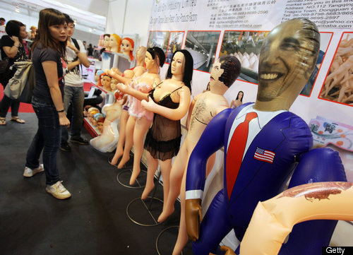 Obama Inflatable Sex Doll On Display At Asia Adult Expo HuffPost