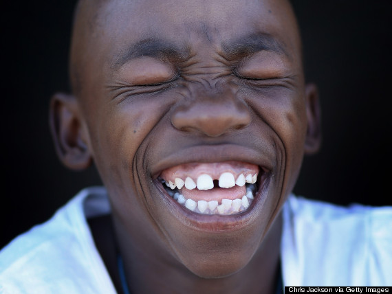 smiling african children