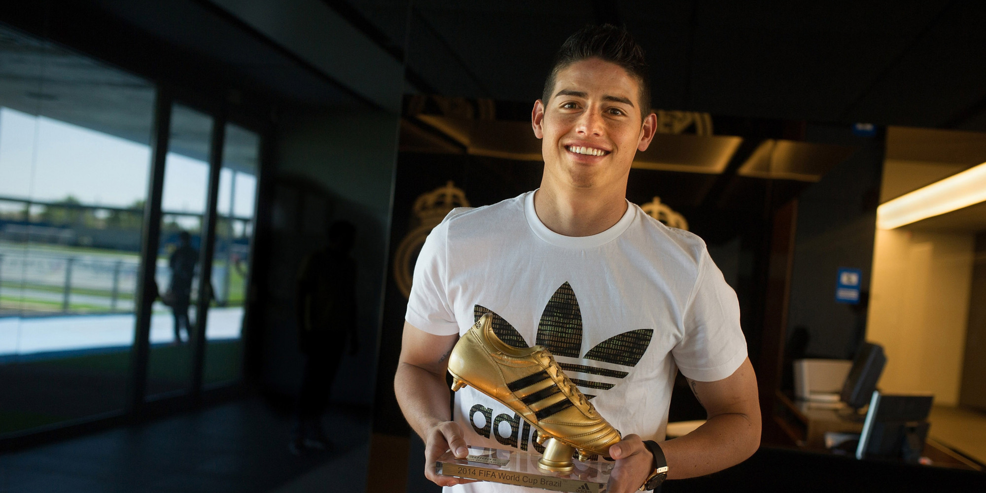 James Rodríguez, Colombia And Real Madrid Forward, Receives World Cup ...