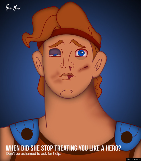 bruised disney prince