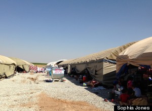 refugee tent