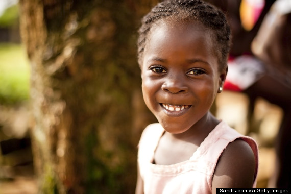 smiling africa girls