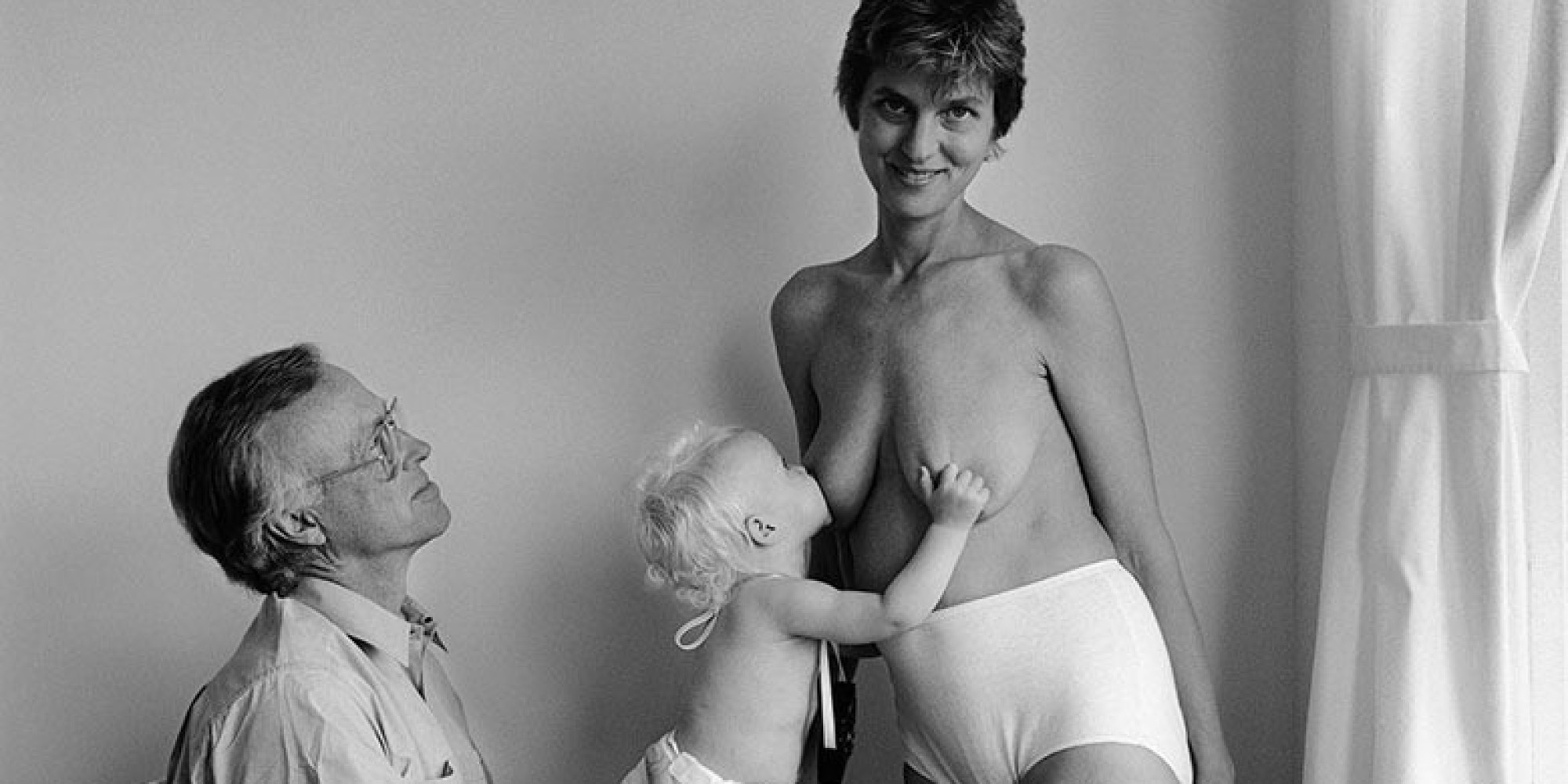 Artistic Nudes Of Mother And Son.