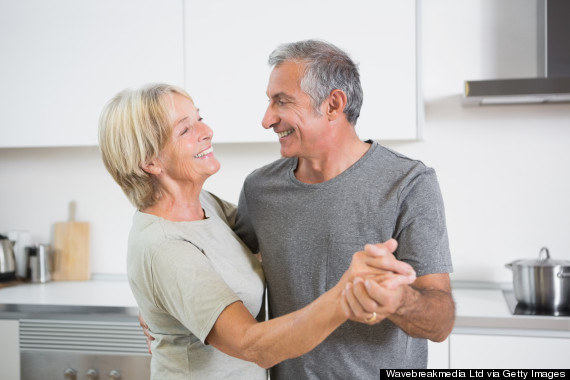 people dancing in the kitchen