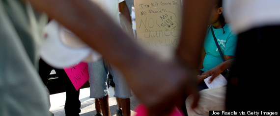 ferguson missouri praying