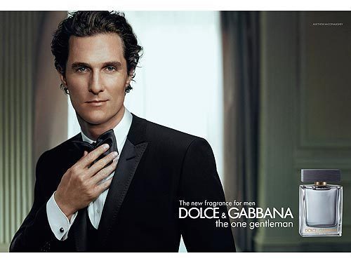 matthew mcconaughey dolce and gabbana commercial