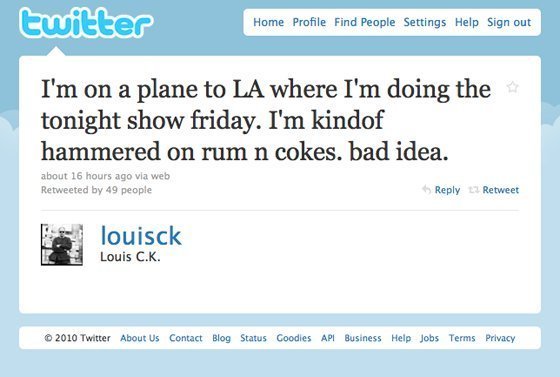 Louis C.K. Goes On A Drunken Twitter Rant (PICTURES) | HuffPost