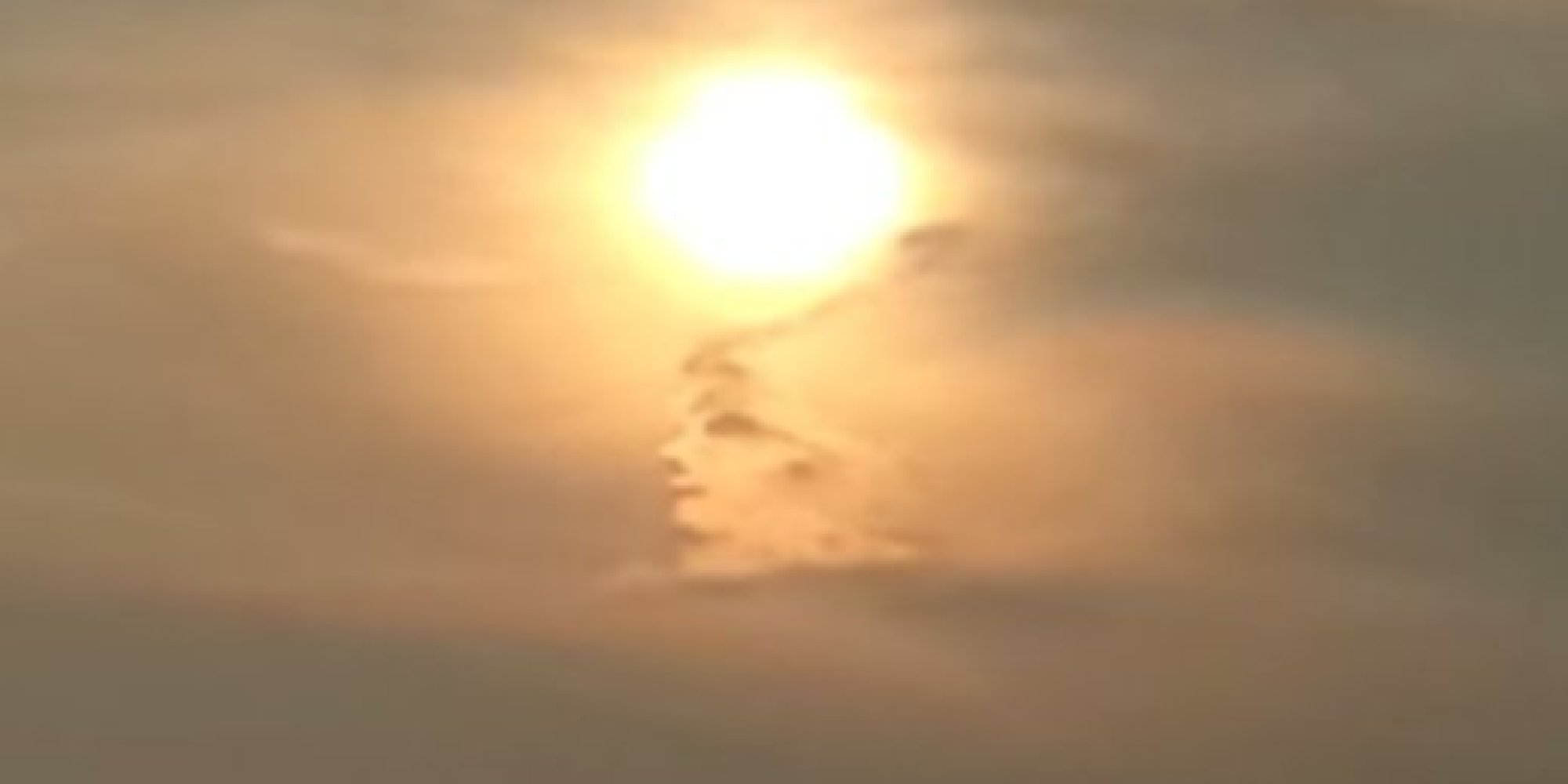 Is This Perfect Face In The Clouds For Real? | HuffPost