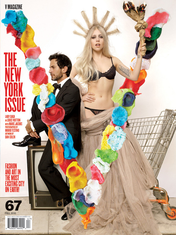 Lady Gaga Joins V Magazine As Fashion And Art Columnist Huffpost 