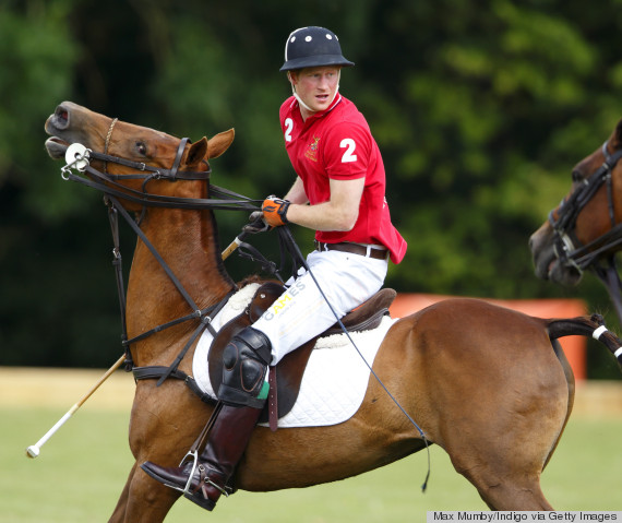 prince harry polo