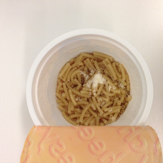 uncooked mac and cheese noodles