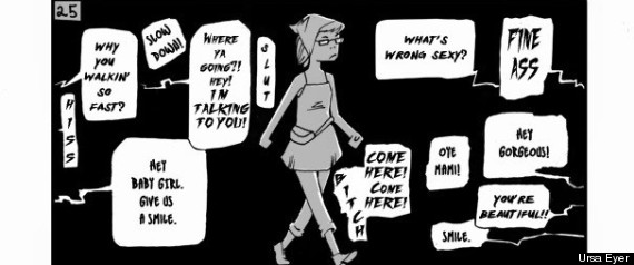 Catcalling Comic Illustrates Street Harassment From The Very Beginning